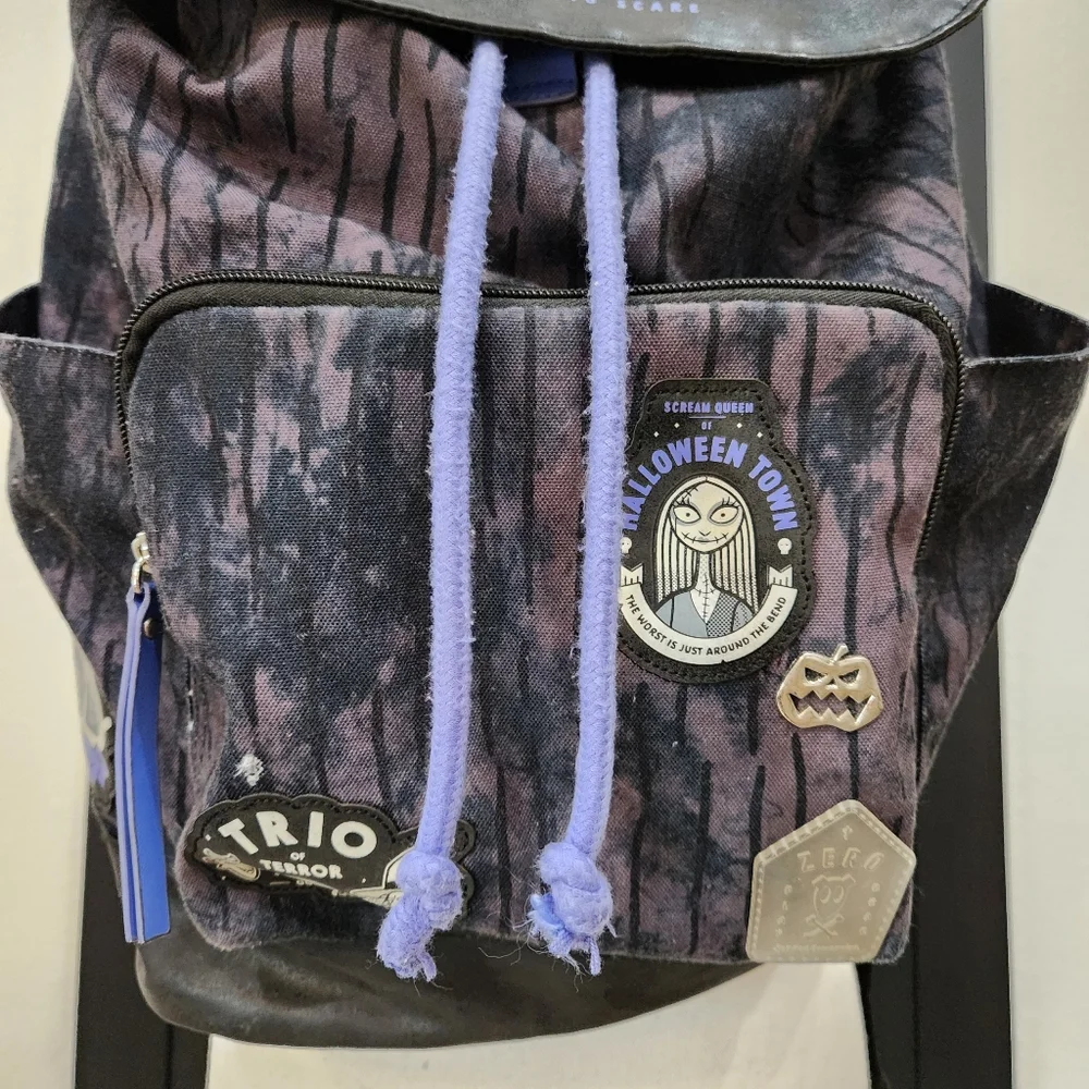 The Nightmare Before Christmas Sweet Scary Glow-In-The-Dark Slouch Backpack